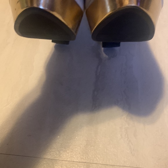 Mossimo Women's Textured White Black Peep Toe Platform Heels Size 8.5 - Picture 11 of 15